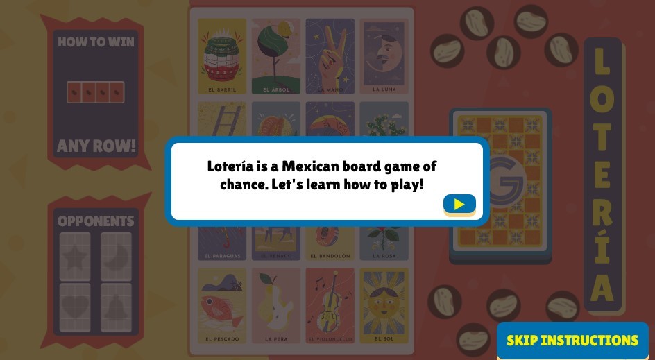 Game Loteria (Google)